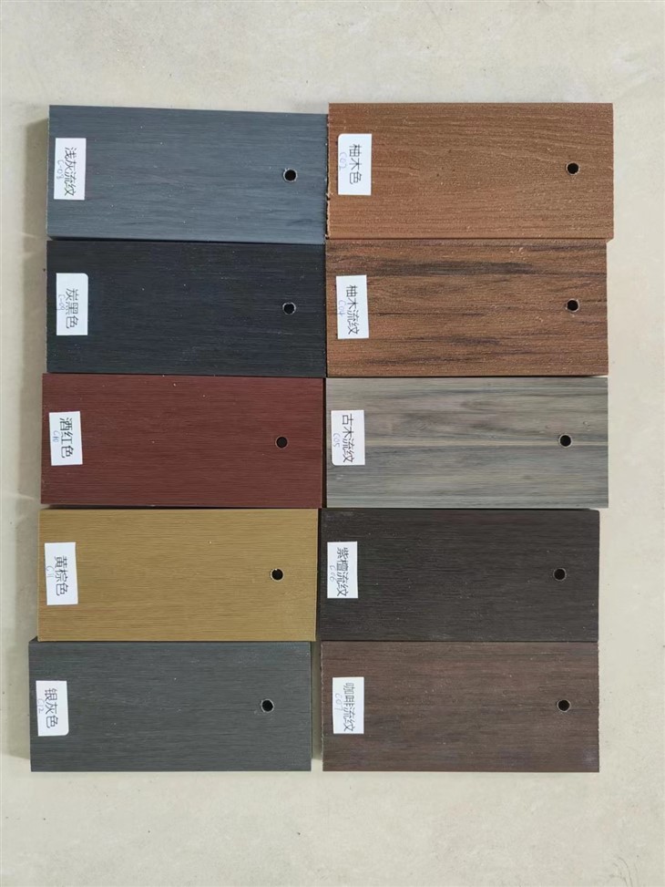 Exterior Fire Retardant Wpc Wall Cladding House Covering high quality