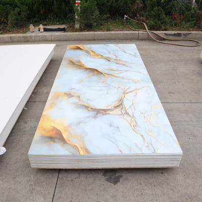 High Glossy PVC Marble Board factory