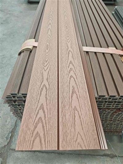 Дърво алтернативен панел и ограда за стена на открито